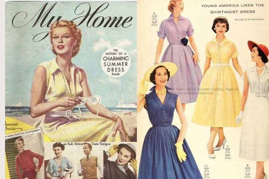 50's style housewife dresses